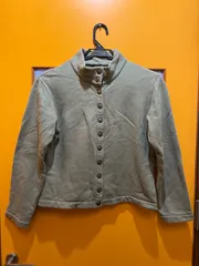 【H1-93】◇ agnes b.　T2サイズ　ジャケット　緑色