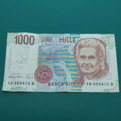 旧貨幣】Italia Lire イタリア・リラ《旧紙幣・旧硬貨 計7点セット