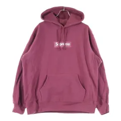 SUPREME (シュプリーム) 21AW Box Logo Hooded Sweatshirt ボックス ロゴ プルオーバースウェットパーカー フーディー ボルドー