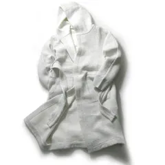 【新品】 REIGNING CHAMP ／ レイニングチャンプ　中綿 キルト ローブ カナダ製 CABIN FLEECE HOODED ROBE ガウンコート メランジ ｜ オールシーズン