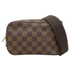 ルイヴィトン ダミエ ジェロニモス風 ボディバッグ 茶系 ルイ・ヴィトン LOUIS VUITTON ジェロニモス N51994 ブラウン ダミエ