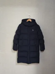 HAZZYS ヘジス キッズ ダウンジャケット ロング丈 (155)