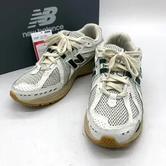 NEW BALANCE ニューバランス M1906RQ スニーカー ローカット シューズ 箱付き ストリート カジュアル メンズ 26.5cm ホワイト グリーン 靴 B15399◆