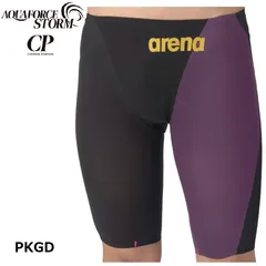 AQUAFORCE STORM メンズ CP AS6SRC01M 新色 PKGD arena アクアフォースストームCP レーシングスパッツ レース水着 水泳 競泳