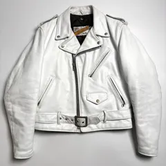 2025年最新】schott ライダース 白の人気アイテム - メルカリ