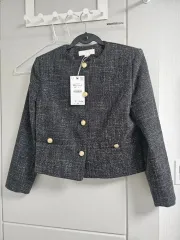 ザラ ツイード ジャケット
