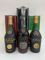 CAMUS のコニャック、3本セット【未開栓】【古酒】 - メルカリ