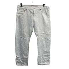 メキシコ製 Levi's 501 デニムパンツ W38 ホワイト リーバイス ボタンフライ アメカジ ジーンズ デニム コットン 2512-282