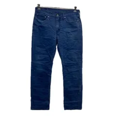 Levi's 514 デニムパンツ W32 ネイビー リーバイス ジップアップ アメカジ ジーンズ デニム コットン 2512-283