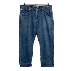 Levi's 505 デニムパンツ W38 ブルー リーバイス ジップアップ アメカジ ジーンズ デニム コットン ビッグサイズ 2512-294