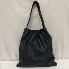 トゥデイフル エコレザーギャザーバッグ ブラック ワンショルダーバッグ パイピング A4 デイリー ビジネス