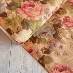 コットン100% 花柄生地