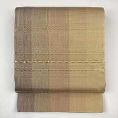 ☆極美品☆きもの水流☆日本工芸会正会員 伊藤峯子 首里花倉織 開き 
