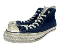 CONVERSE (コンバース) ALL STAR オールスター エイジド フェイデッドデニム AG HI  ハイカットスニーカー 1SE566 27.5cm US9 ネイビー メンズ/045