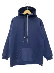 RUSSELL ATHLETIC (ラッセルアスレティック) 無地 80s USA製 ビンテージ ダブルフェイス パーカー フェード XL ネイビー メンズ/045