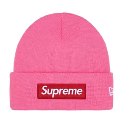 25FW Supreme New Era Box Logo Beanie Magenta ( シュプリーム ニューエラ ボックスロゴ ビーニー キャップ ニット帽 マゼンタ ピンク )