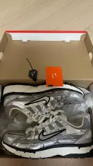 ナイキ P-6000 メタリック シルバー 270 出品