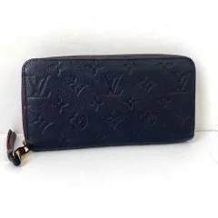 03w22742 LOUIS VUITTON ルイヴィトン ジッピー･ウォレット モノグラム･アンプラント レザー  ブラック 黒  フランス製 レディース  長財布  M62121