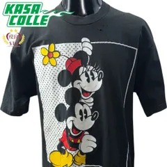 【DISNEY】 ミッキー＆ミニー グラフィック Tシャツ