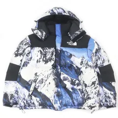 美品□Supreme THE NORTH FACE シュプリーム ザ・ノースフェイス 17AW ND91701I Mountain Baltoro Jacket フーデッド ダウンジャケット ホワイト ブラック ブルー M 正規品 メンズ