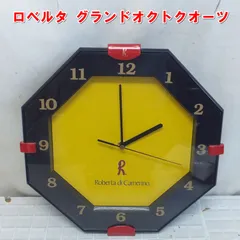 R652【激安】ロベルタ グランドオクト クオーツ 壁掛け時計 動作品 /5