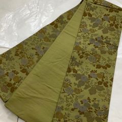 半幅帯 長尺 ウィリアムモリス ピンパーネル×ウィローボゥ