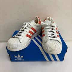 adidas SUPERSTAR G27807 ホワイト オレンジ 25.5cm - メルカリ
