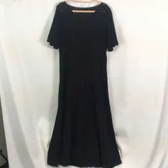 Apart By Lowrys アパートバイローリーズ 総レースロングワンピース ブラック フリーサイズ □〇