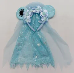 【中古】アクセサリー(非金属) ミニーマウス ゴースト花嫁風カチューシャ 「ディズニー・ハロウィーン2021」 東京ディズニーランド限定