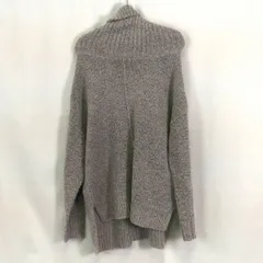 Lespoir （レスポワール）　タークルネックニット長袖　グレー　Mサイズ　◇〇