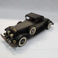 クラシックカー型AMラジオ インテリア ラジオ受信OK 破損あり アンティーク 現状 中古 Q592