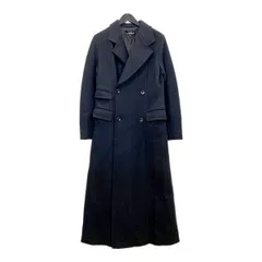 tricot COMME des GARCONS トリココムデギャルソン ウール コート ジャケット AD2002 レディース Mサイズ ブラック アウター IL17421■