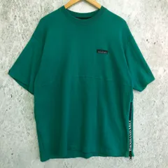 THOUSAND MILE サウザンドマイル サイド ジップ コットン Tシャツ ターコイズブルー Sサイズ 〇□のサムネイル