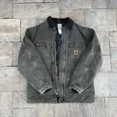 【完売必至】ティンバーランド　デトロイトジャケット型　L モスグリーン 2025年最新】carhartt デトロイトジャケット モスグリーンの人気