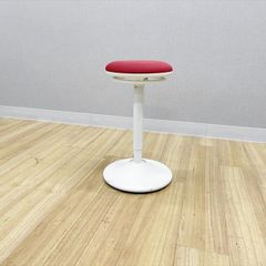 ダイエット 赤いバースツール 高さ調整可能 - メルカリ
