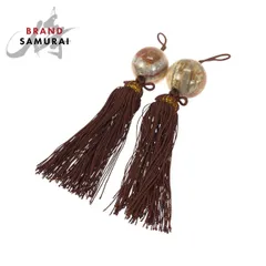 美品 ブラウン ゴールド オニキス 風鎮 装飾品 レディース 505849【中古】