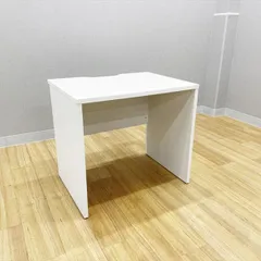 パソコンデスク ペスパ 引き出し無 ワークデスク 幅800 オフィスデスク ホワイト