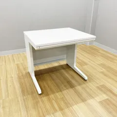 オカムラ パソコンデスク アドバンス 引出し付 幅800 オフィスデスク ホワイト