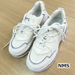 クリアカラーソールスニーカー ダッドシューズ ホワイト 24cm □□