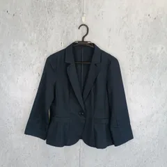 PICCIN ピッチン テーラードジャケット スーツ 9号 ネイビー □□