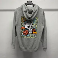 VANS スカル フーディー ジップアップ