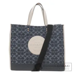 COACH コーチ C2827 デンプシー シグネチャー 2WAY ハンドバッグ キャンバス レディース [中古]