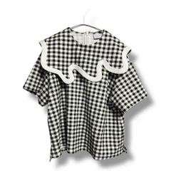 LINKABLE リンカブル　ギンガムピエロトップス　ブラウス 2026年最新】リンカブル ピエロの人気アイテム - メルカリ