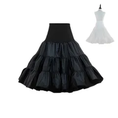パニエ ロング チュチュスカート ドレス ペチコート ボリューム ロリータ メイド コスプレ 長さ 丈 調整 ブラック