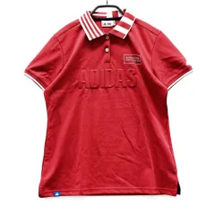 サイズ：OT ADIDAS GOLF アディダスゴルフ M73828 半袖ポロシャツ  レッド系 [240101569156] ゴルフウェア レディース ストスト