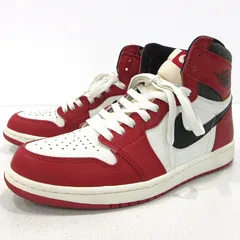 【三重本店】 中古 NIKE | ナイキ スニーカー AIR JORDAN 1 RETRO HIGH OG エアジョーダン 1 レトロ ハイ オリジナル シカゴ DZ5485-612 レッド サイズ：27.0cm 【126】