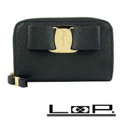 グッチ □美品□ シマ ラウンドジップ コインケース ウォレット 小銭