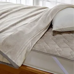 静音アルミシート入り 保温性抜群 ほかほかアルミシート入りあったか毛布