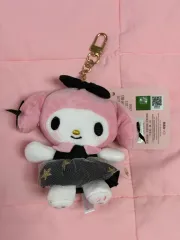 マイメロディ ブラックドレス リボン キーホルダー
