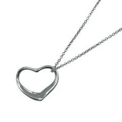 ティファニー TIFFANY＆CO オープンハートネックレス シルバー 925 ジュエリー